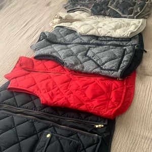 J crew vest bundle